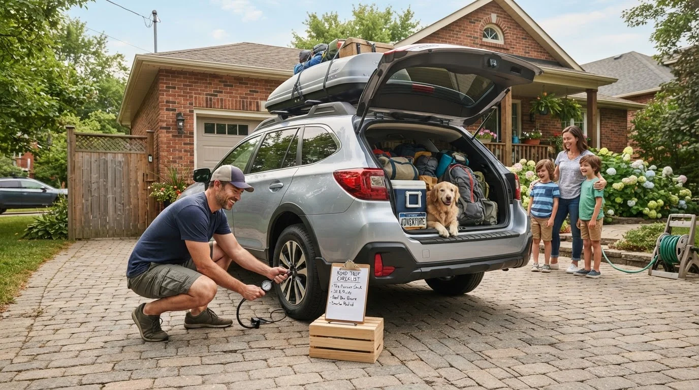 Before Every Long Road Trip: A Pre-Drive Checklist