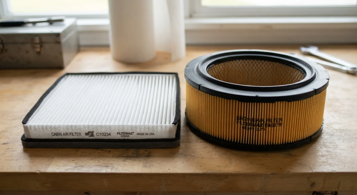 Cabin Air Filter vs. Engine Air Filter: Two Very Different Jobs