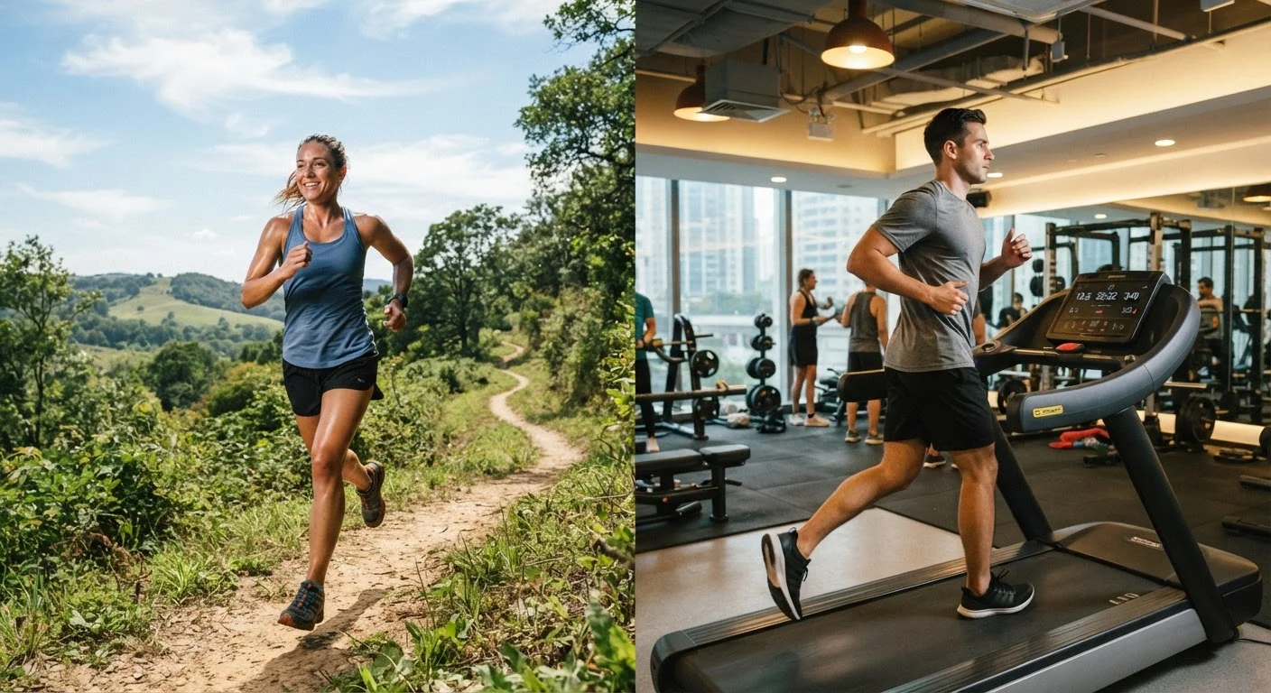 Exercising Outdoors vs. Indoors: What Changes and What Doesn't