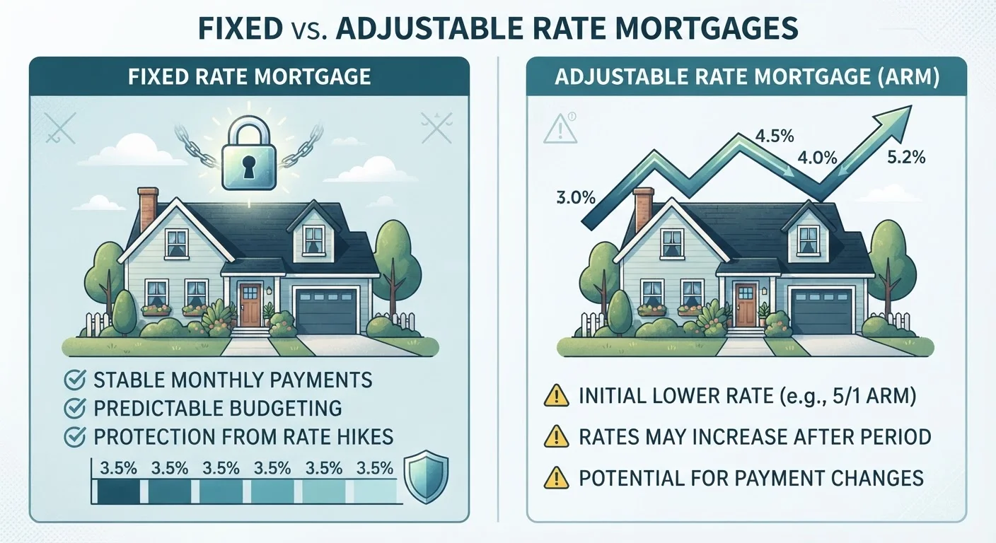 Fixed-Rate vs. Adjustable-Rate Mortgages
