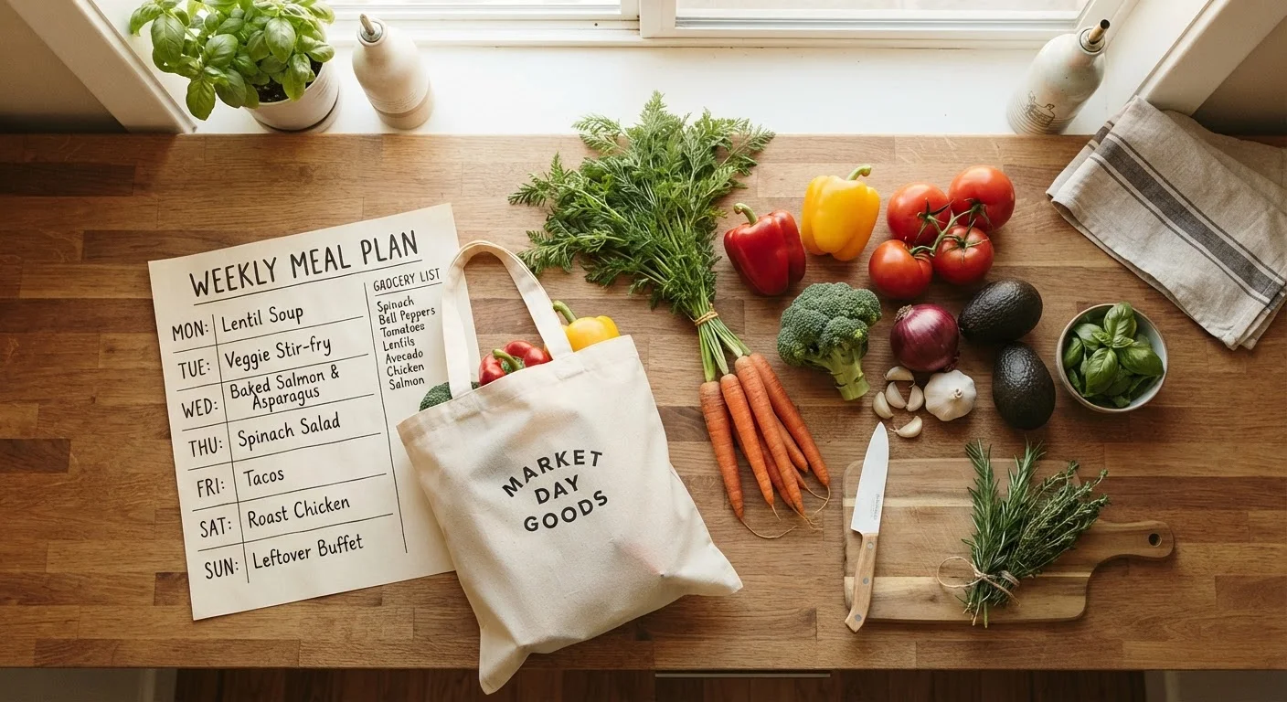 How Meal Planning Actually Reduces Decision Fatigue Around Food