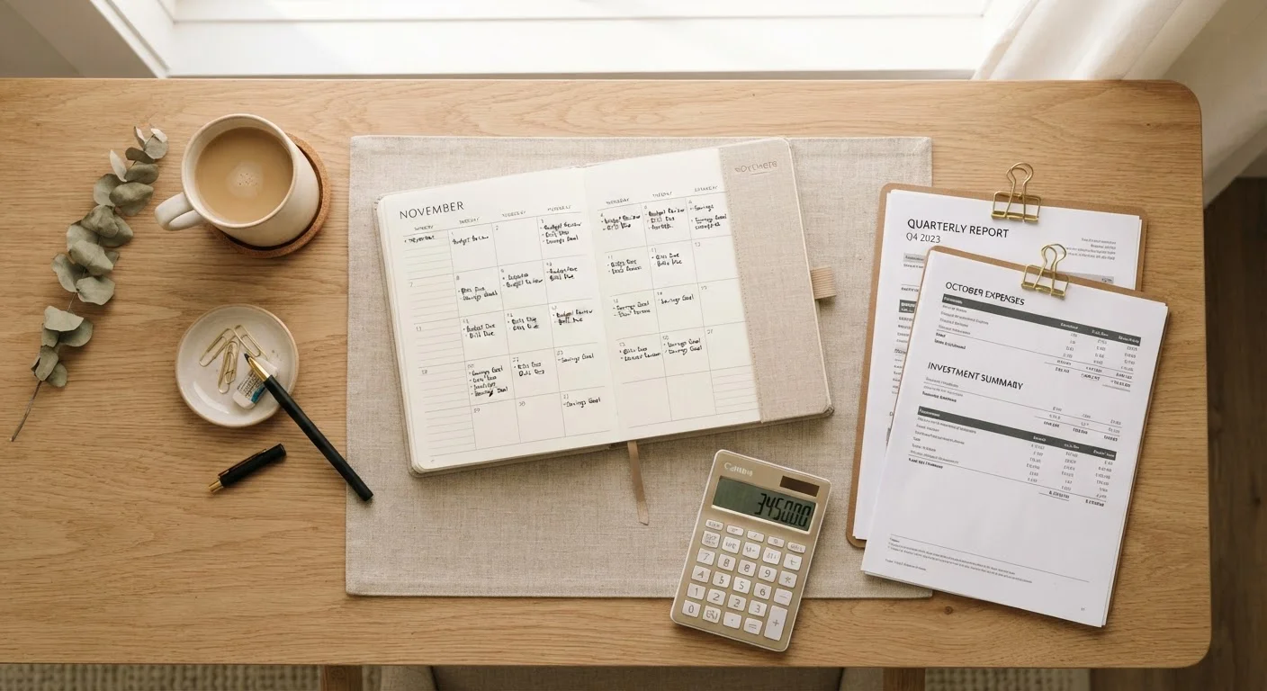 Monthly Budget Reset Checklist