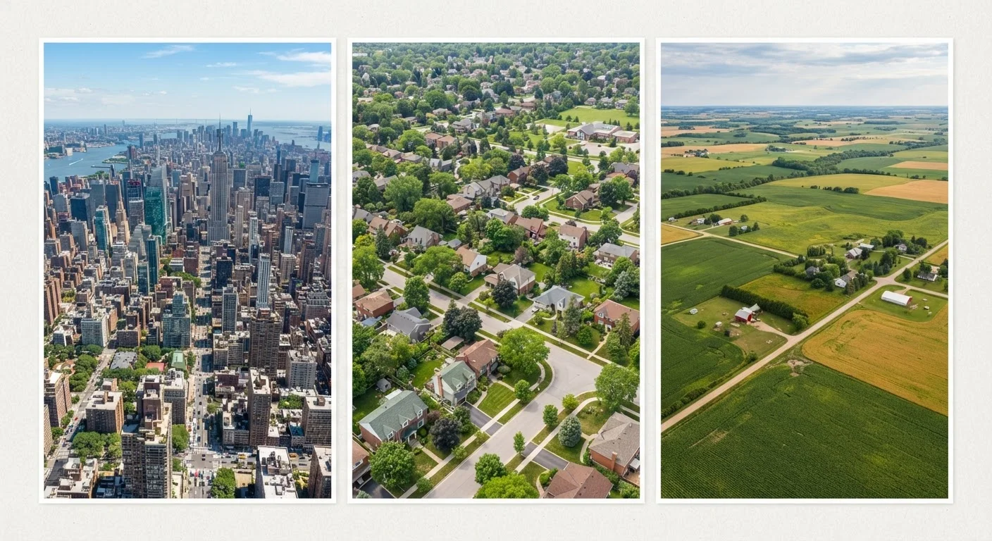 Reading the Rental Market: Urban, Suburban, and Rural Trade-Offs