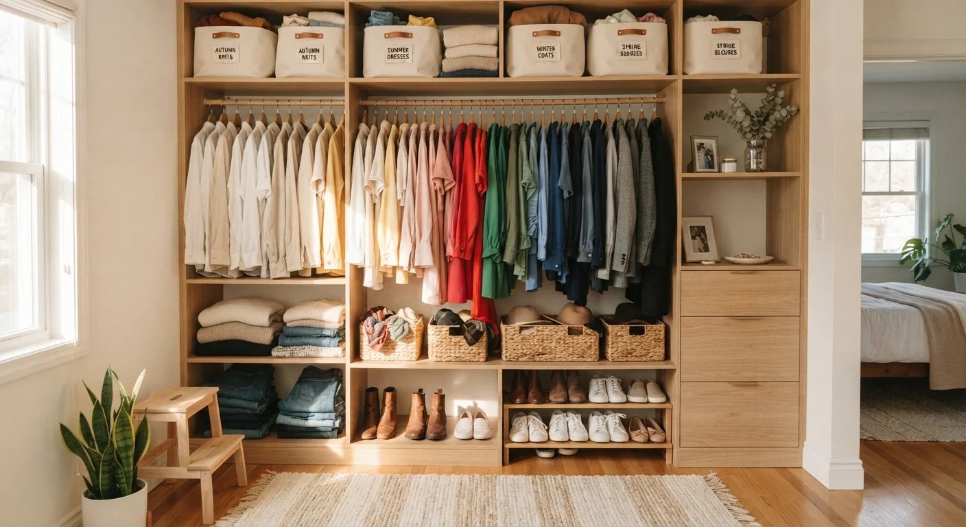 Seasonal Wardrobe Transitions: Rotating Clothes Without Chaos