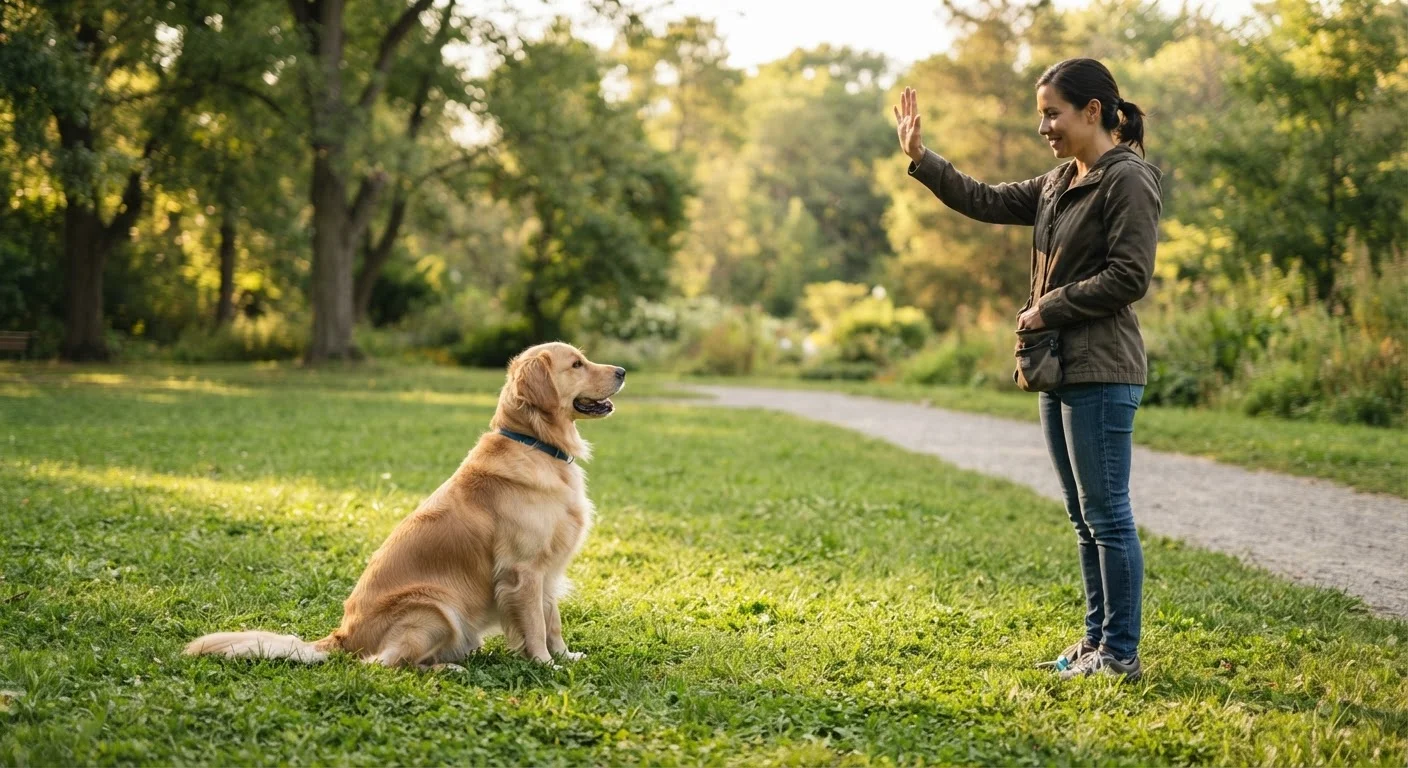 Teaching a Dog to Stay: Building Duration, Distance, and Distraction