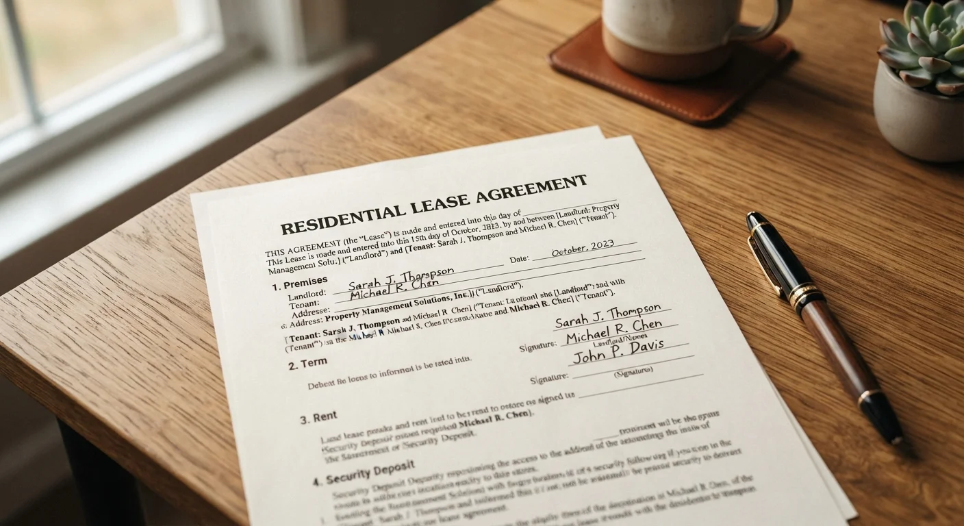What Every Clause in a Standard US Lease Actually Means