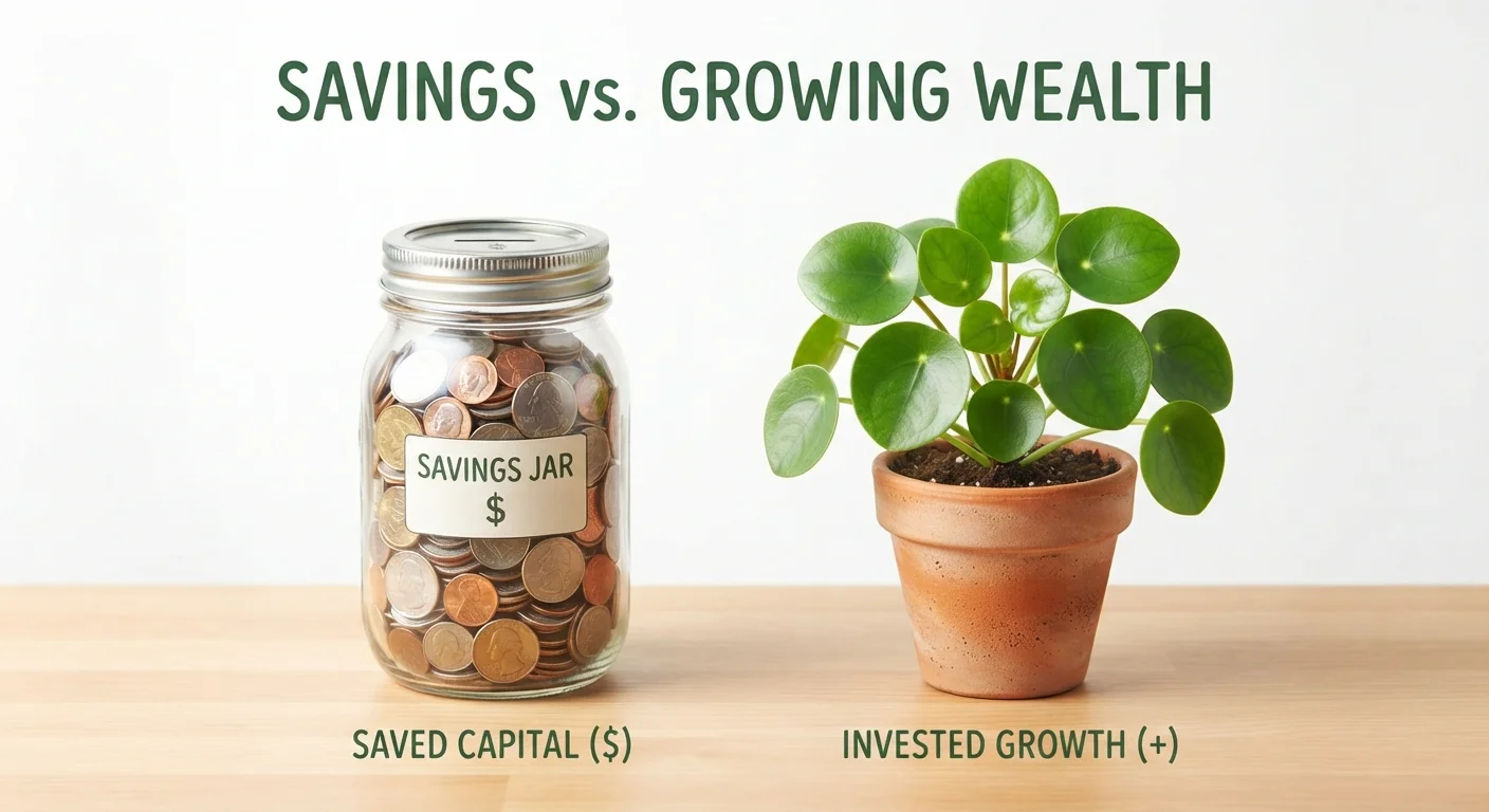 Why Saving More Doesn't Always Mean Growing Wealth Faster
